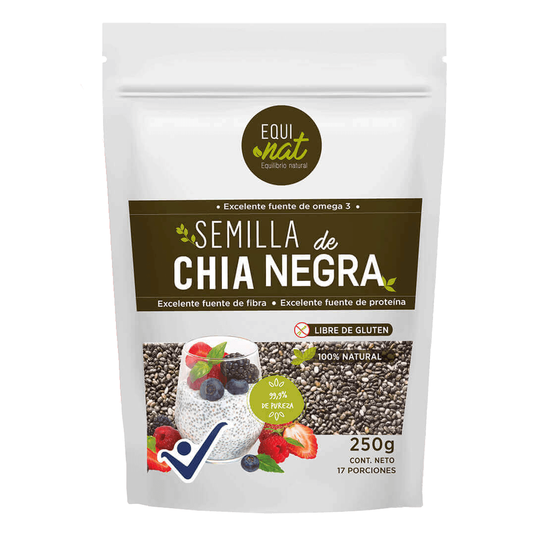 SEMILLA DE CHIA NEGRA EQUINAT x 250GR